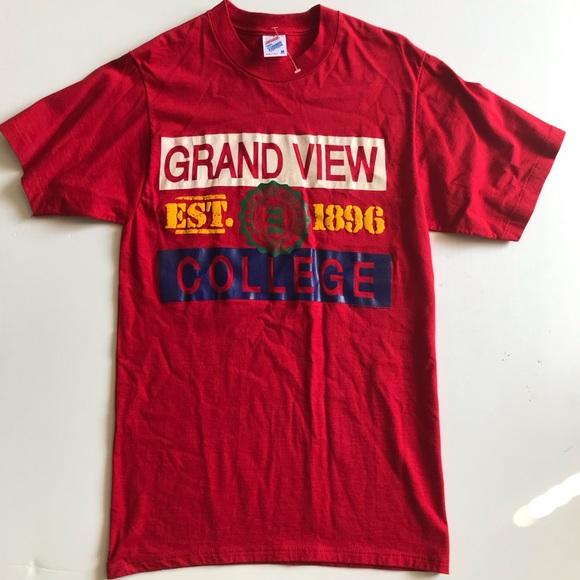 Vintage jerzees grand view Iowa shirt - Picture 1 of 3